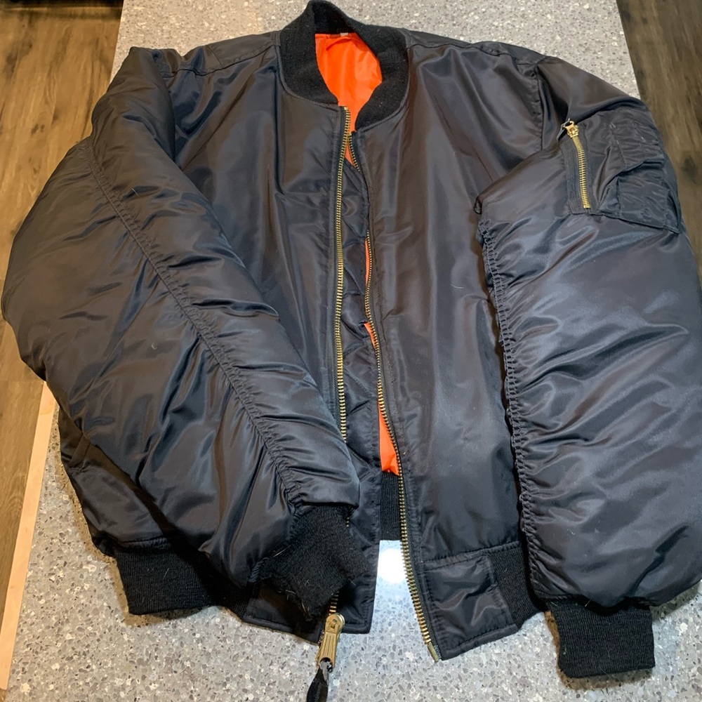 Army issue bomber jacket